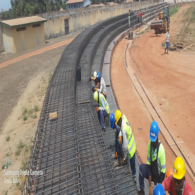 Réhabilitation du stade de Kamsar