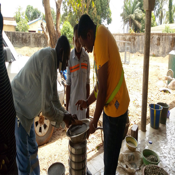 Rénovation du stade de Kamsar